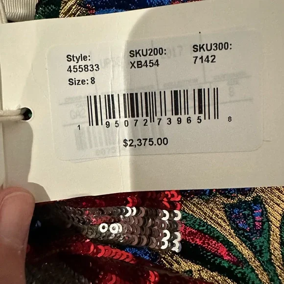 Gucci Kids Coat with Floral Pattern - Retail 2375 - Picture 5 of 5